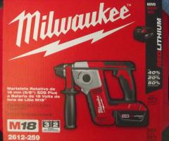Milwaukee 2612-259 M18 Cordless 5/8" SDS Plus Rotary Hammer 220-240v (tool only)