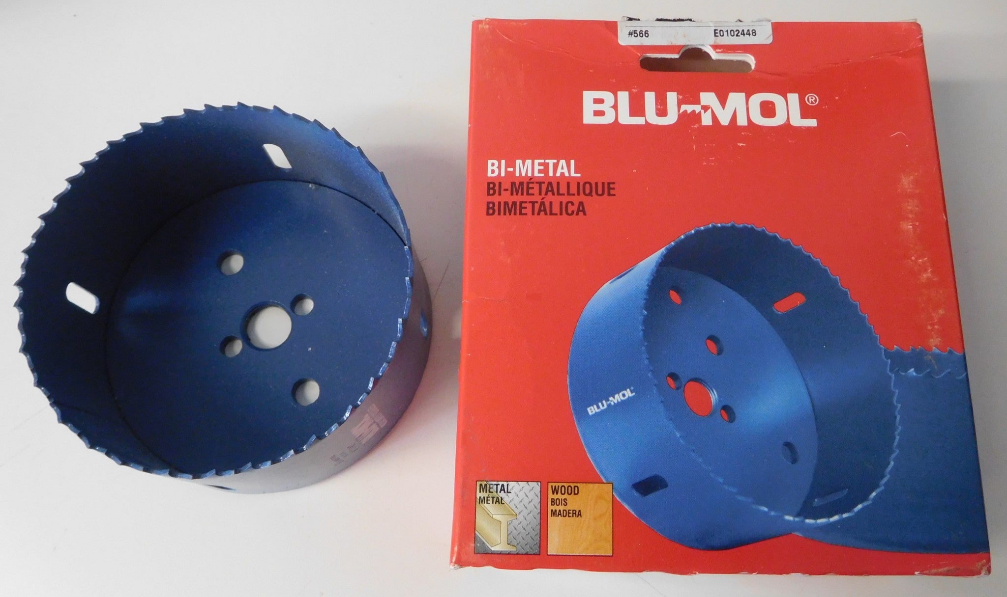 Blu Mol 566 4-1/8" Bi-Metal Hole Saw USA