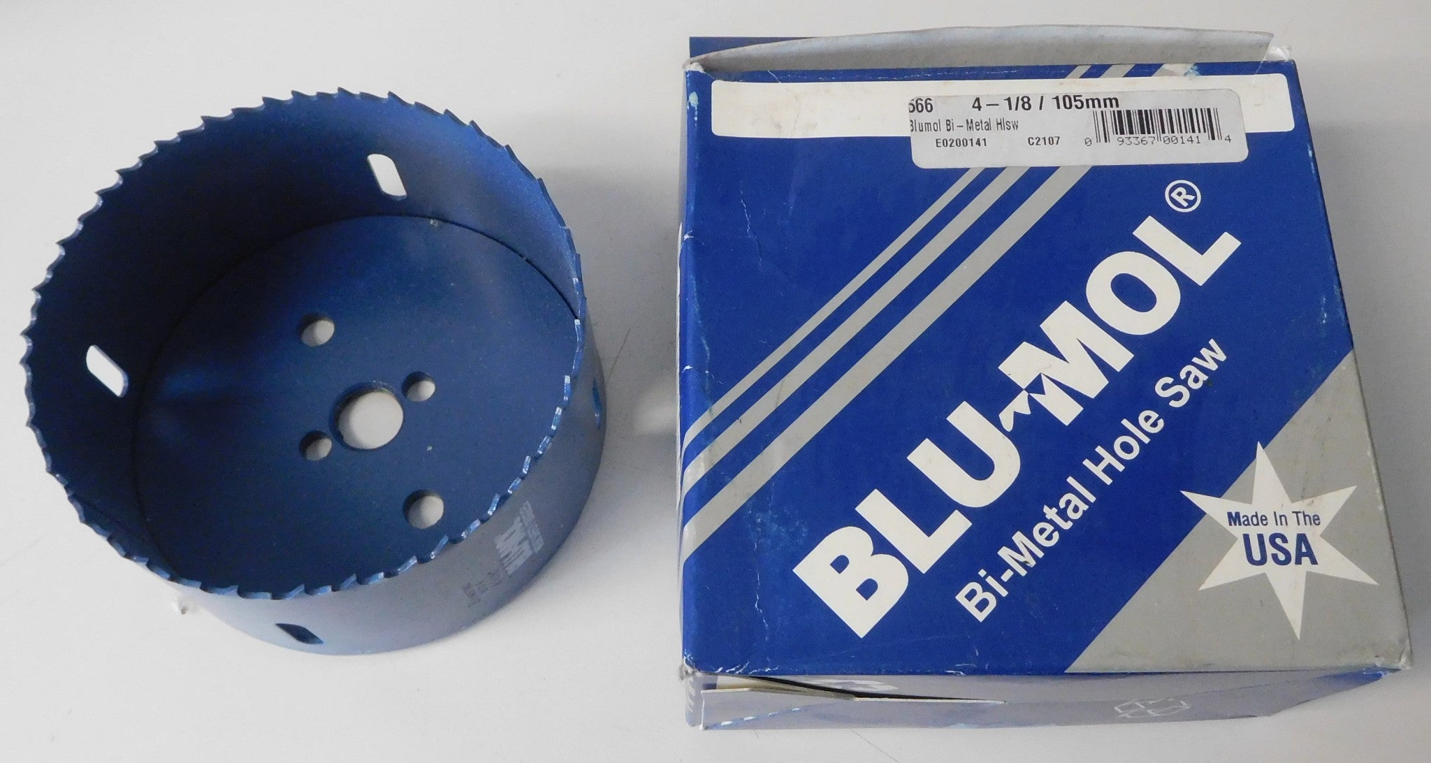 Blu Mol 566 4-1/8" Bi-Metal Hole Saw USA