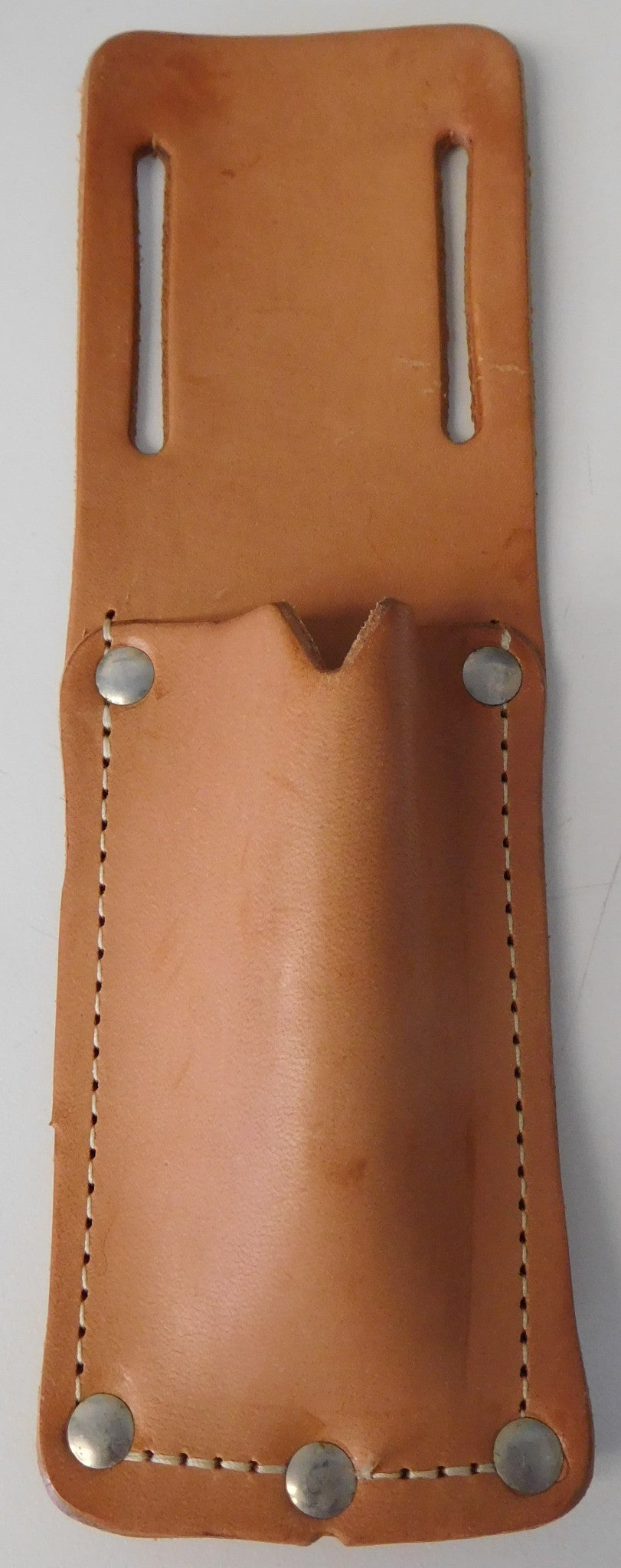 Unbranded 7-3/4" x 2-1/4" Leather Knife Pouch Tool Holder Made in the USA