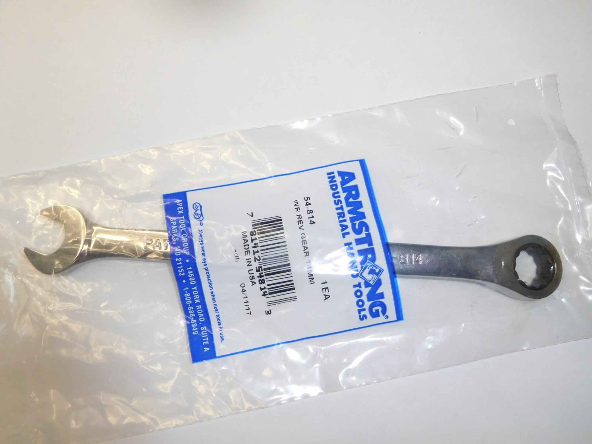 ARMSTRONG 54-814 14MM COMBINATION WRENCH 12pt. USA