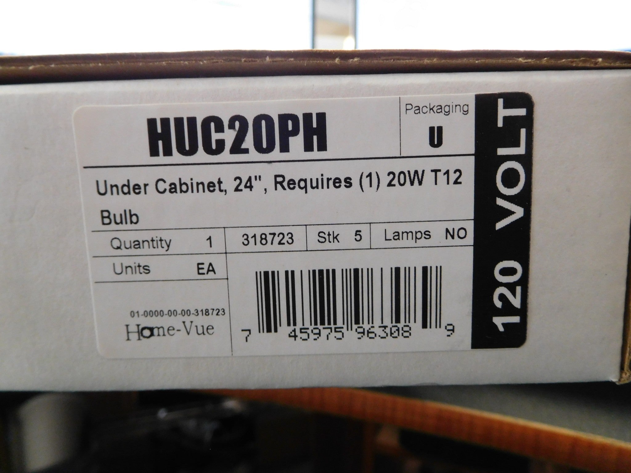 Lithonia Lighting HUC20PH 24" Fluorescent Undercabinet Light 120 Volt USA