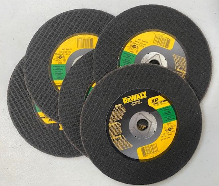 DEWALT DWA8001C 6-1/2" x 1/8" x 5/8" Concrete Masonry Cutting Wheels XP Aluminum
