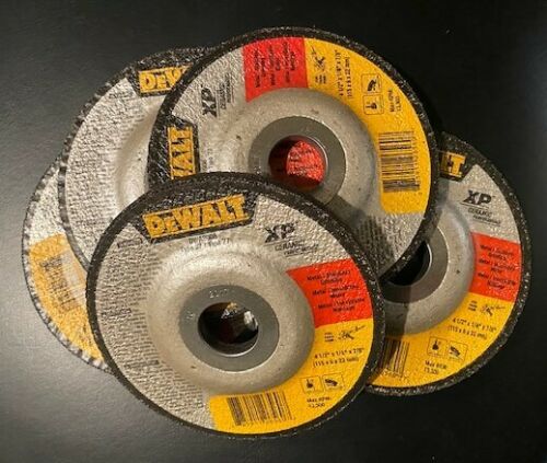 DEWALT DWA8908L 4-1/2" X 7/8" Ceramic XP Type 27 Metal Grinding Wheels 5pcs.