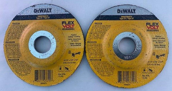 Dewalt DWAFV84518 FLEXVOLT 4-1/2" x 1/8" x 7/8" T27 Cutting and Grinding Wheels