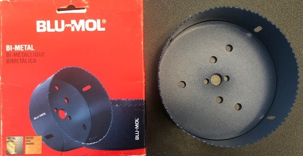 Blu-Mol E0102456 6" Bi-Metal Holesaw USA