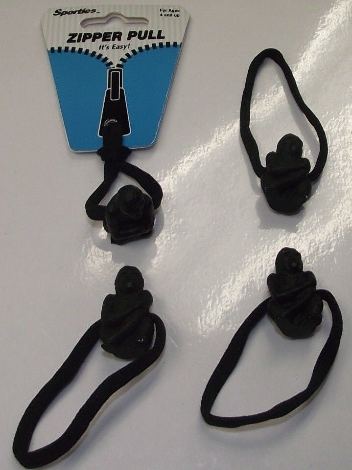 Zangles Sporties Zipper Pulls Great For Luggage Or Backpacks 4pcs