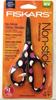 Fiskars 124302 5" Designer Precision-tip Kids Scissors Color Received May Vary