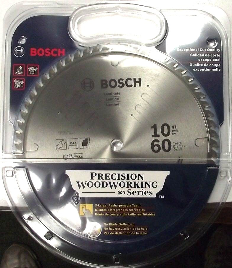 Bosch PS1060LAM 10" x 60 Tooth Carbide Laminate Saw Blade