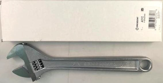 Crescent AC112 12" Adjustable Wrench USA BULK