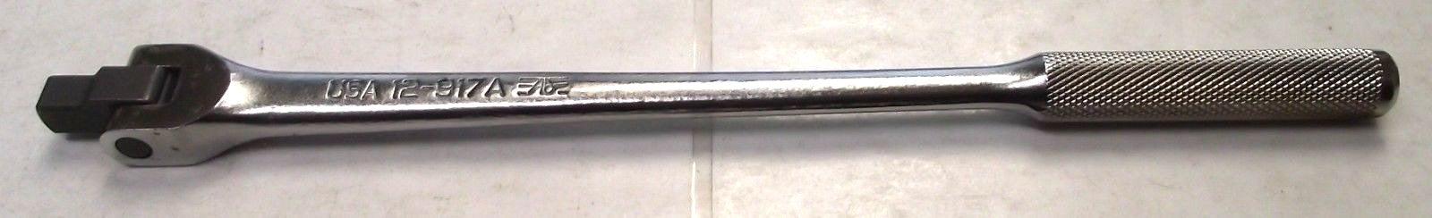 Armstrong 12-917A 1/2" Flex Handle Breaker Bar 15" USA