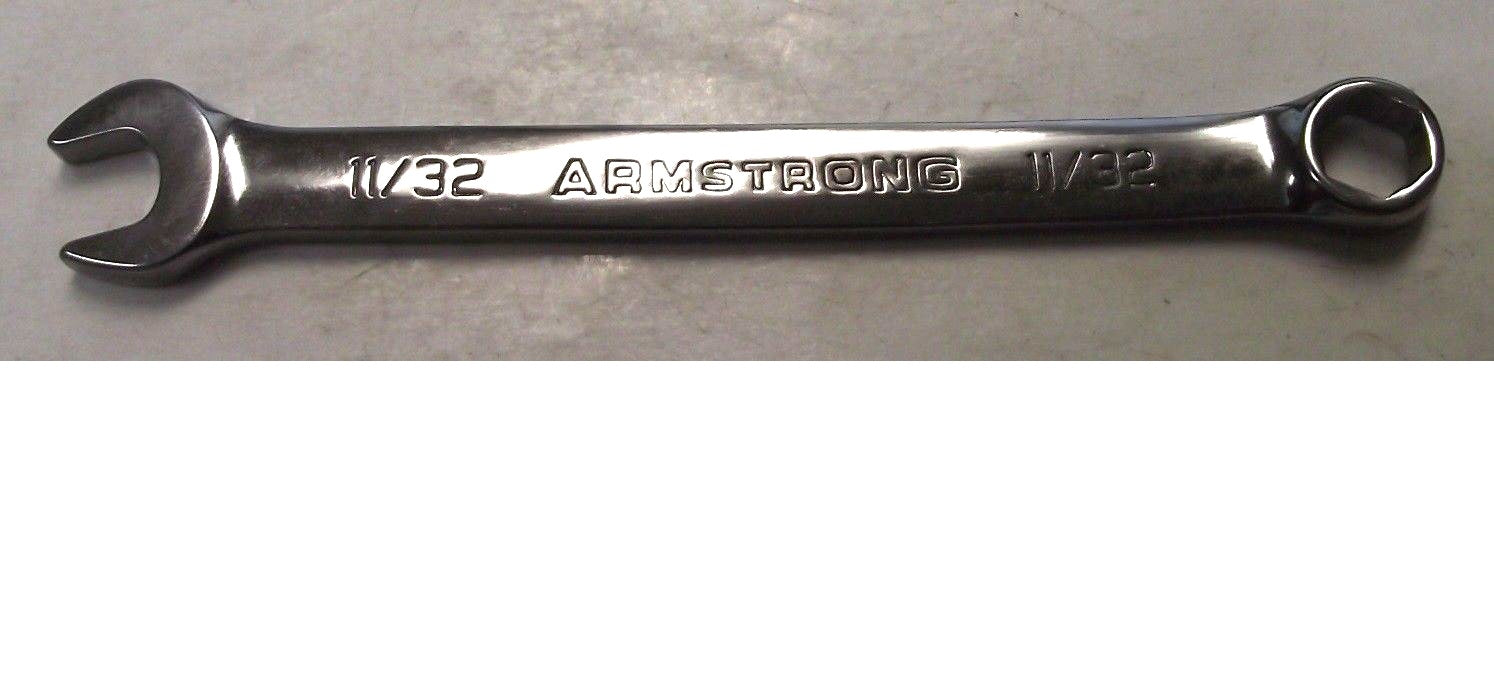 Armstrong 25-011 11/32" Combination Wrench 6 point USA