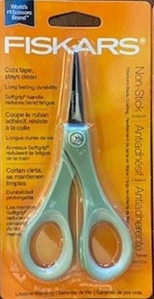 Fiskars 154110-1002 Non-Stick Titanium 5" Detail Scissors Asst Colors
