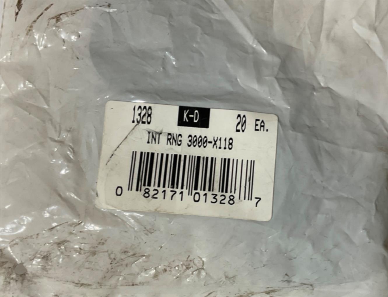 KD 1328 Int Ring 3000-X118 20pc #43