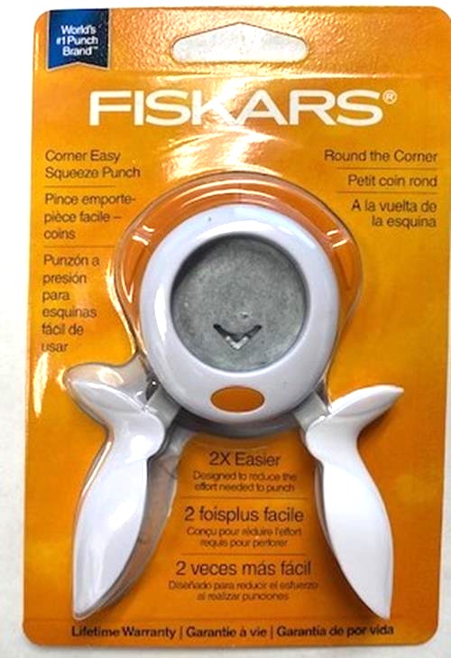 Fiskars 173290 Squeeze Punch - Round The Corner