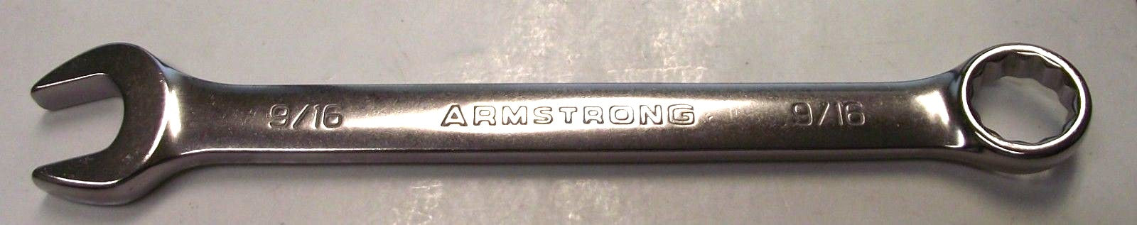 Armstrong 25-118 9/16" 12pt Full Polish Combination Wrench USA