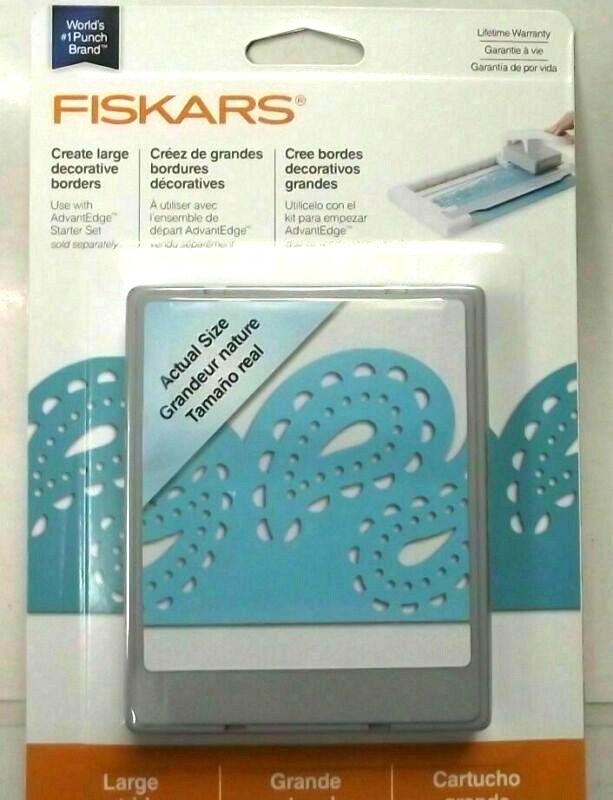 Fiskars 101760 Perfectly Paisley Border AdvantEdge Punch System Cartridge