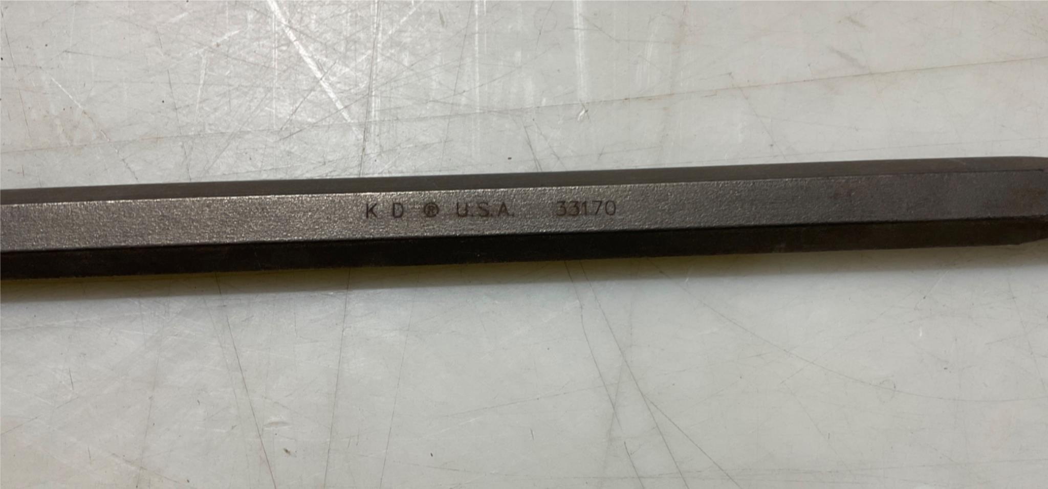 KD 33170 16in HD aligning pry bar, round section USA #32