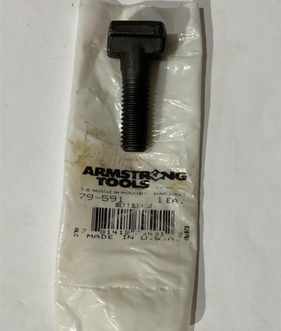 Armstrong 79-591 T-Slot Bolt 1/2 X 2 USA