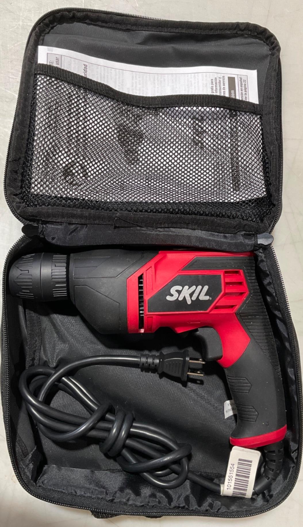 Skil 6277-02-RT 3/8" Corded Drill 6.5Amp 120V w/case #3