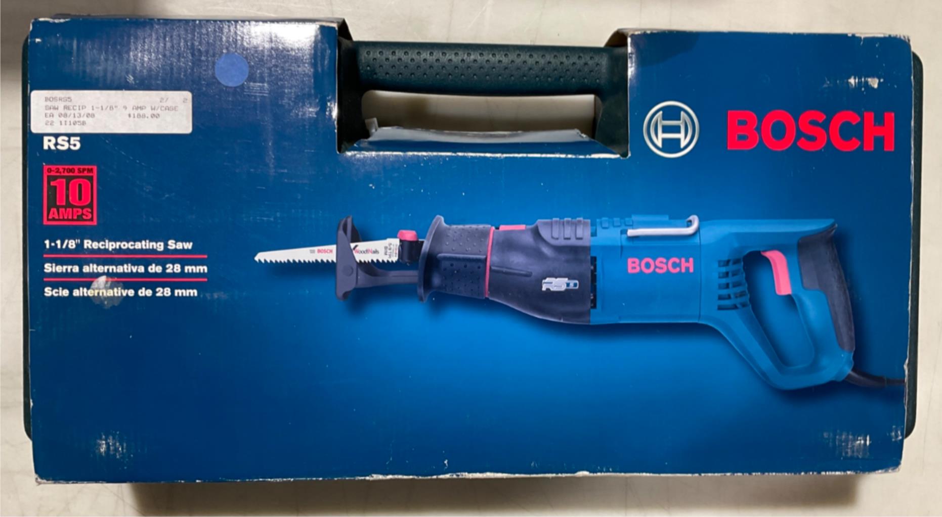 Bosch RS5 10 Amp Reciprocating Saw #13
