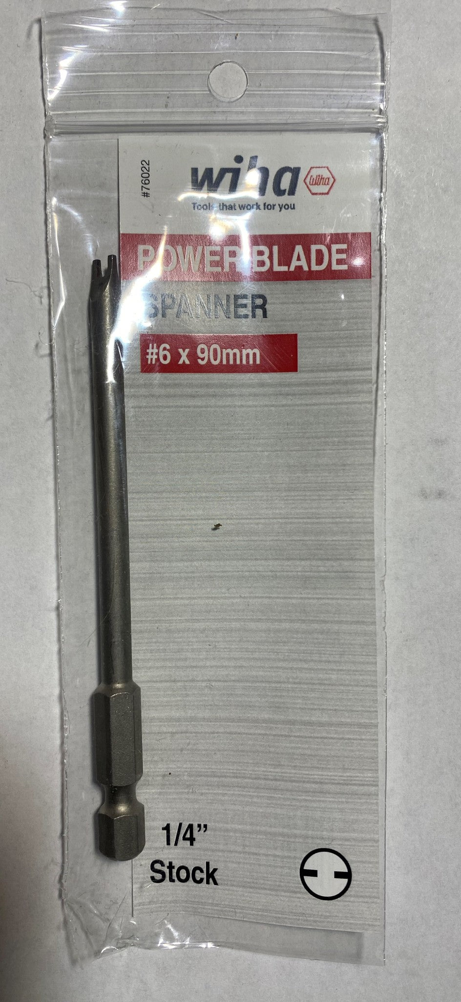 Wiha 76022 Spanner Power Blade #6 Made in Germany