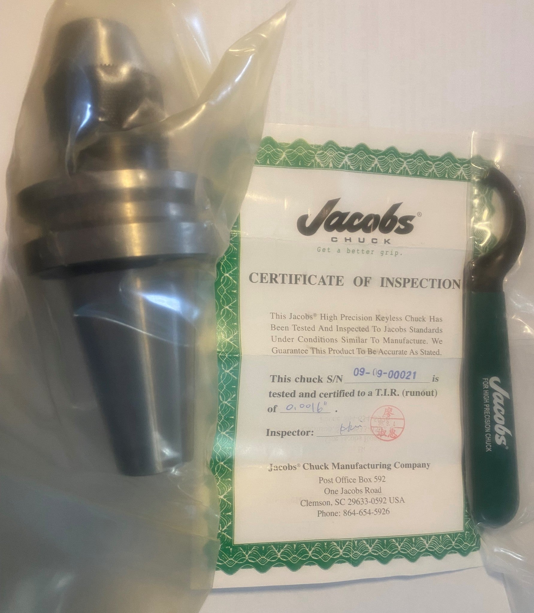 Jacobs 30537 JKB 80-40 BT Chuck