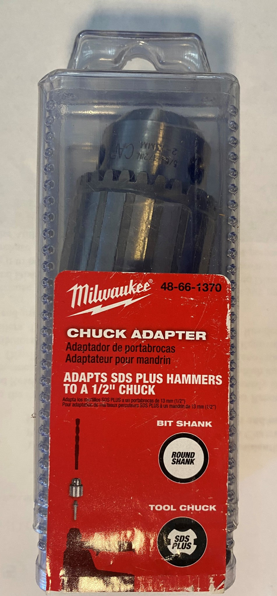 Milwaukee 48-66-1370 SDS Chuck Adapter