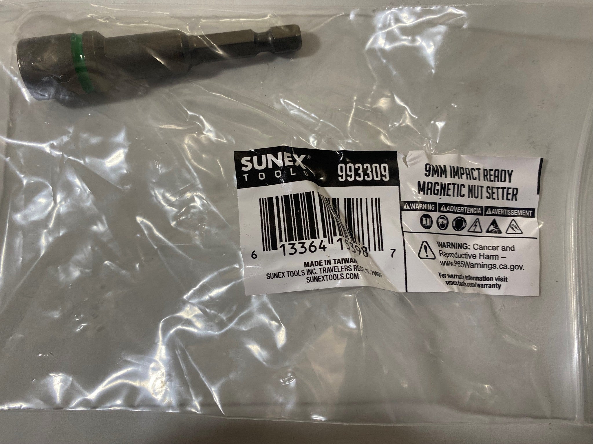 Sunex 993309 - Impact Ready 9 mm Metric Magnetic Nutsetter (1 Piece)