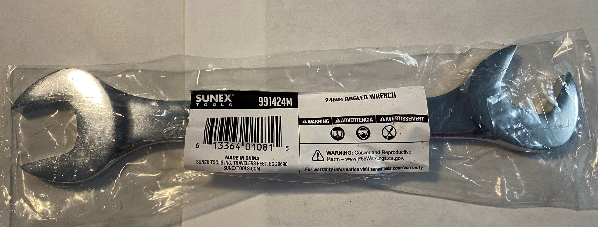 Sunex Tools 991424M 24mm Angle Head Wrench