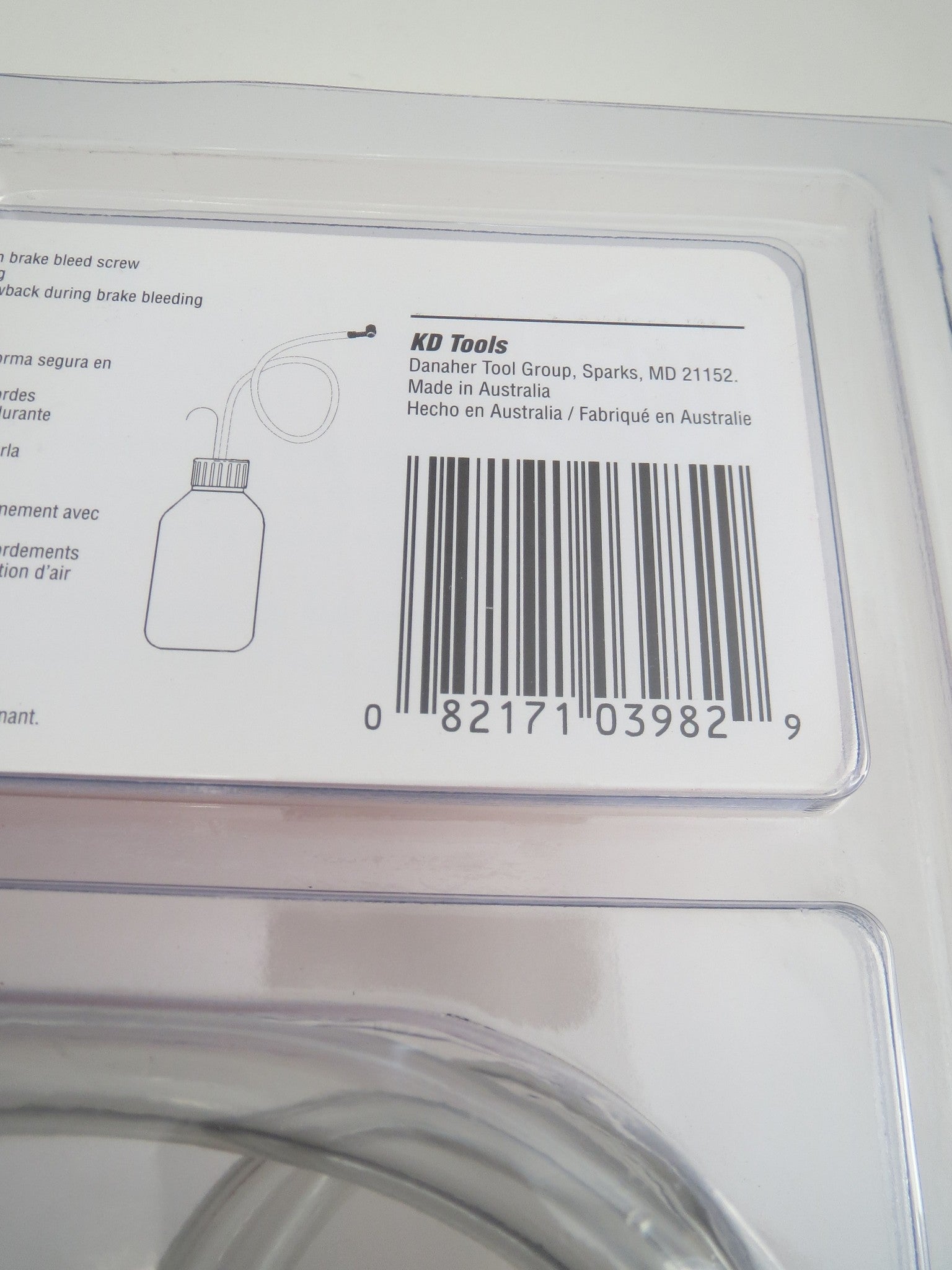KD Tools 3982 Manual Brake Bleeder Kit