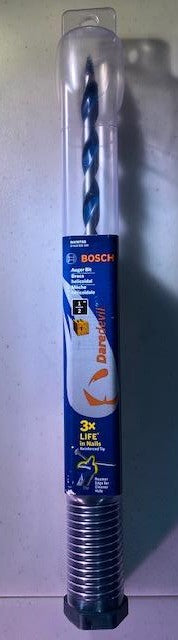 Bosch Daredevil NKMT08 Auger Drill Bits 1/2" x 13" x 9"