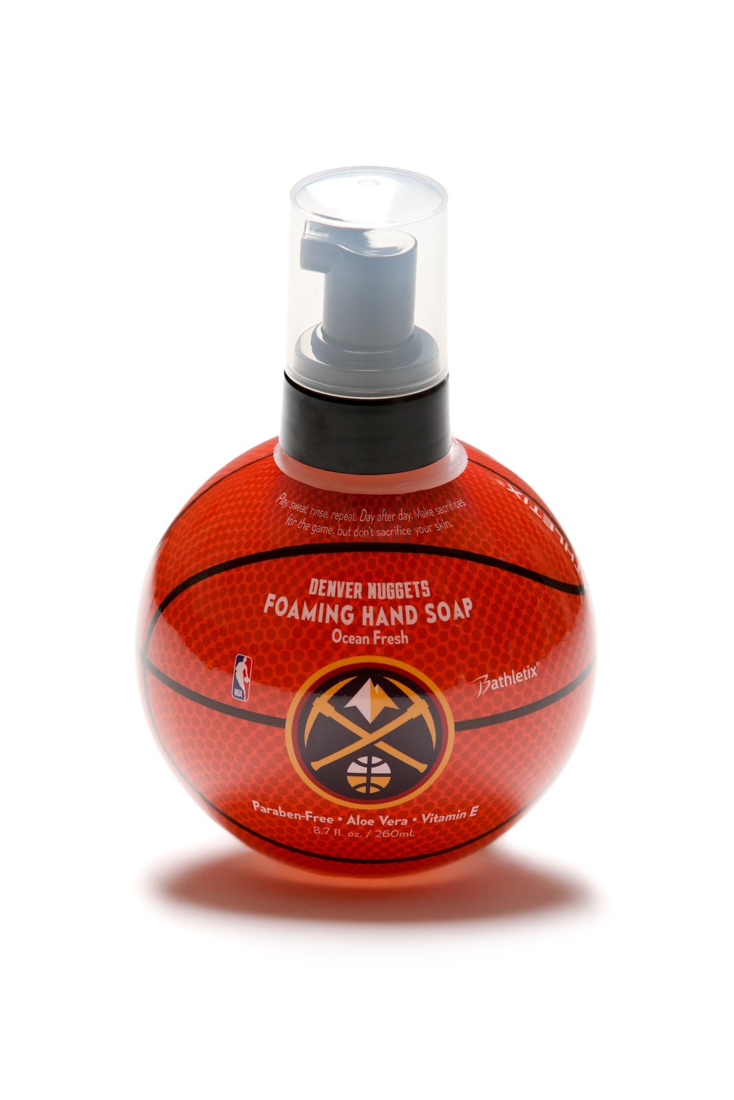 Bathletix NBAHSDN 24190 NBA Denver Nuggets Foaming Hand Soap 8.7 oz
