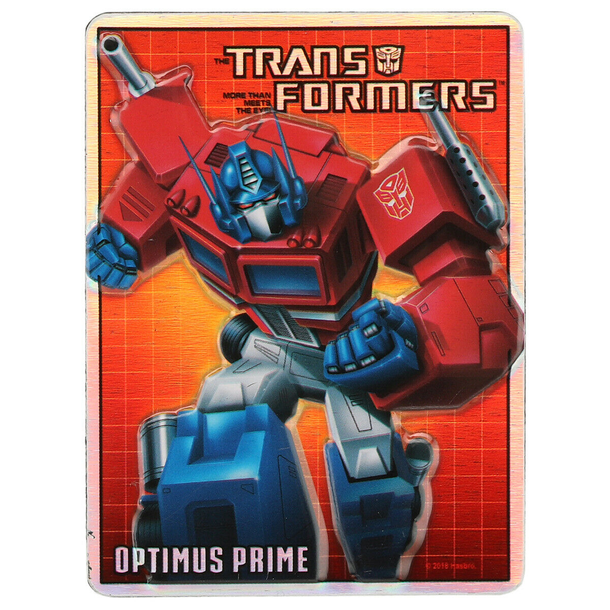 Transformers Optimus Prime 90165607-S Embossed Metal Magnet