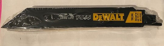 Dewalt DWA4188 8" x 14/18TPI 2X Premium Metal Cutting Recip Saw Blade 10 Pack US