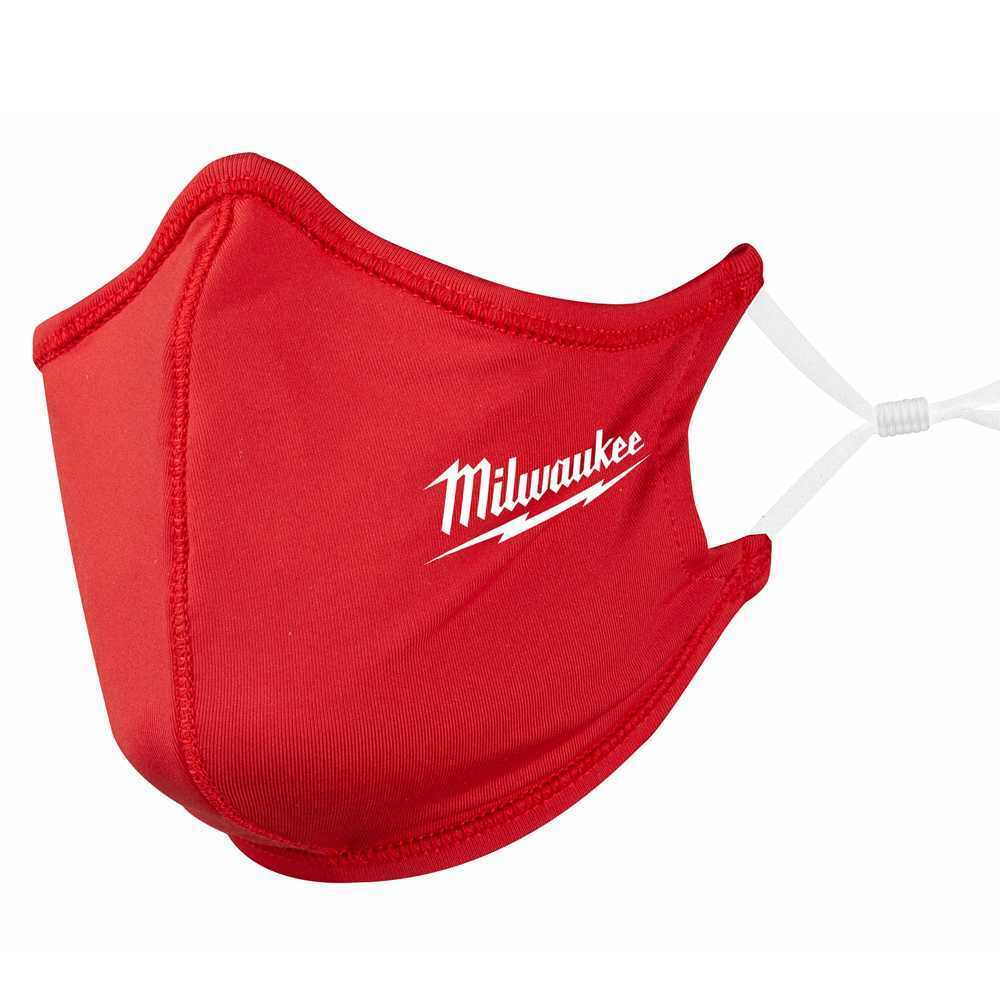 Milwaukee Dust Mask Milwaukee 2-layer Face Dust Mask Red