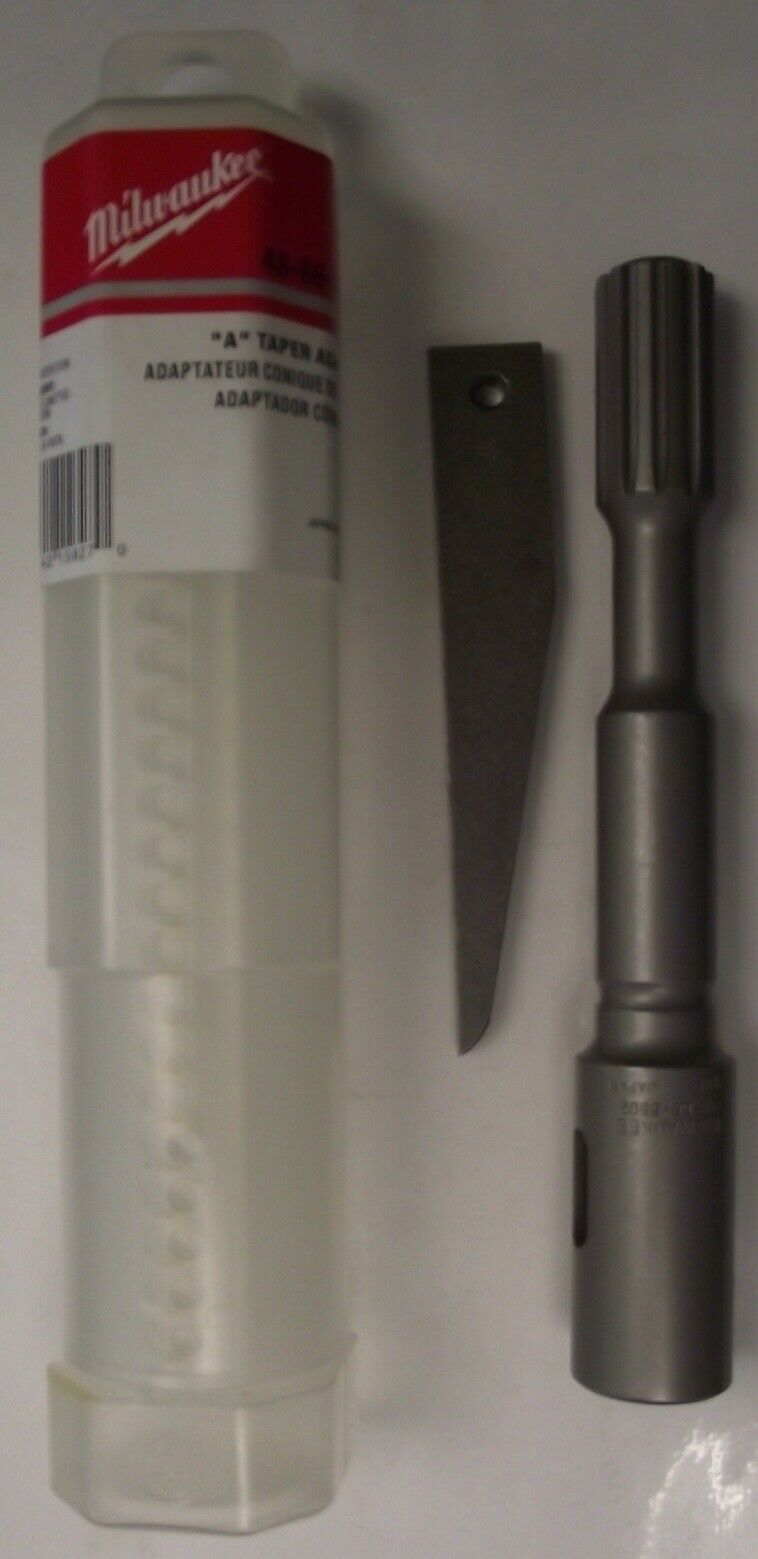 MILWAUKEE 48-66-6502 Hammer Drill Bit A Taper Adapter Spline Japan