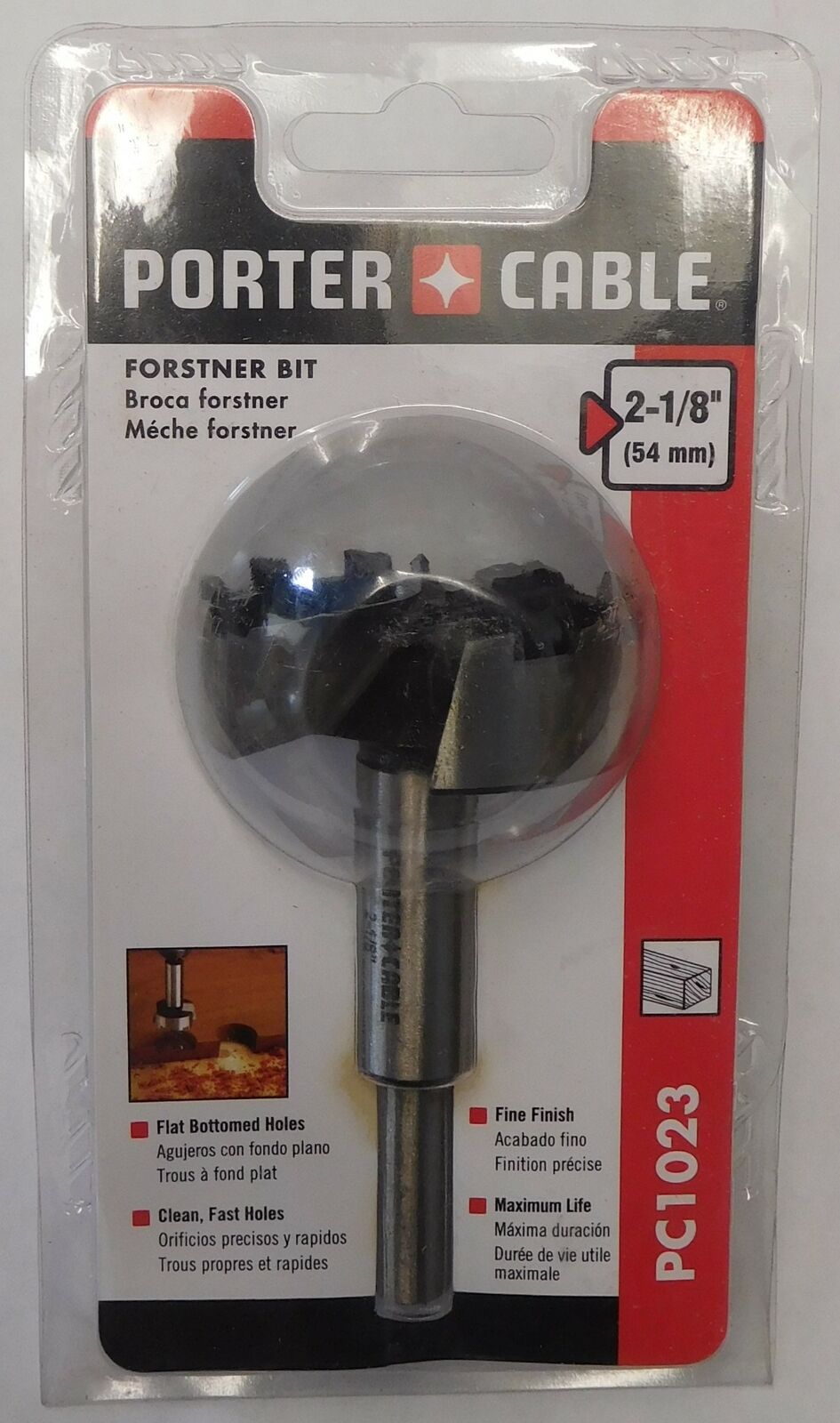 Porter Cable PC1023 2-1/8" Forstner Bit