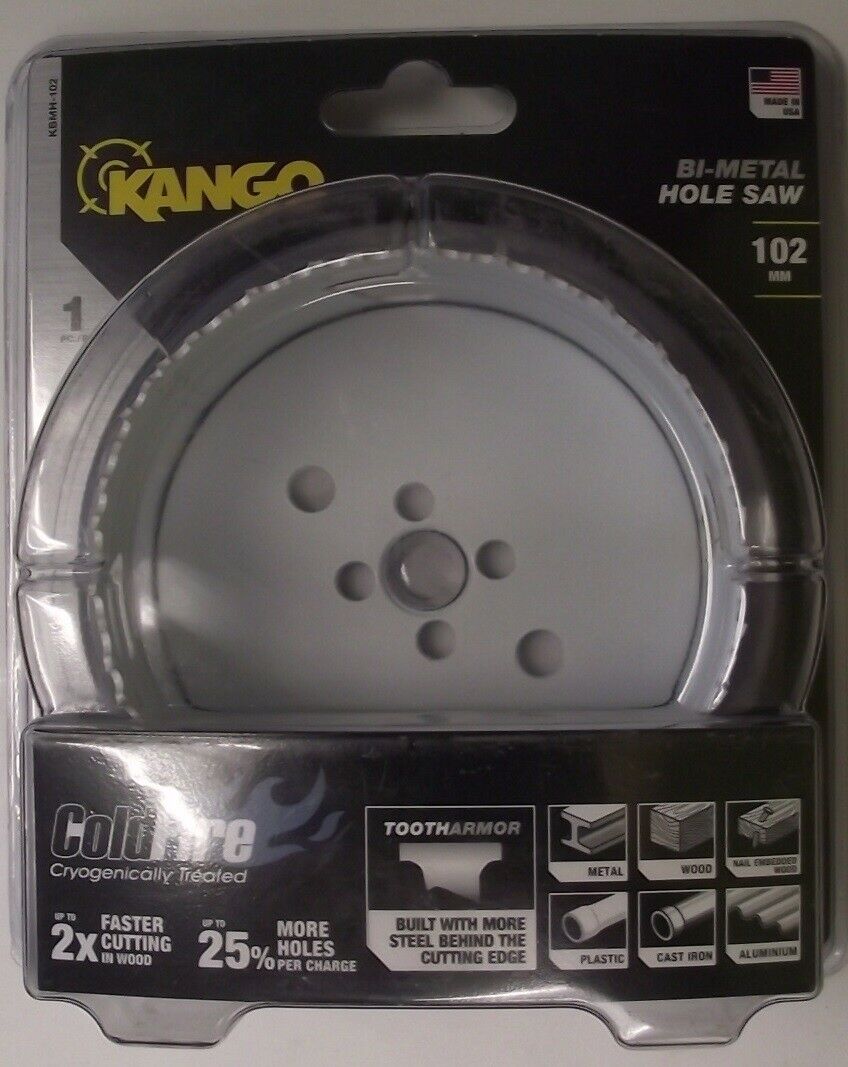 Kango 70-01-0515 4" 102mm Hole Dozer Bi-Metal Hole Saw USA