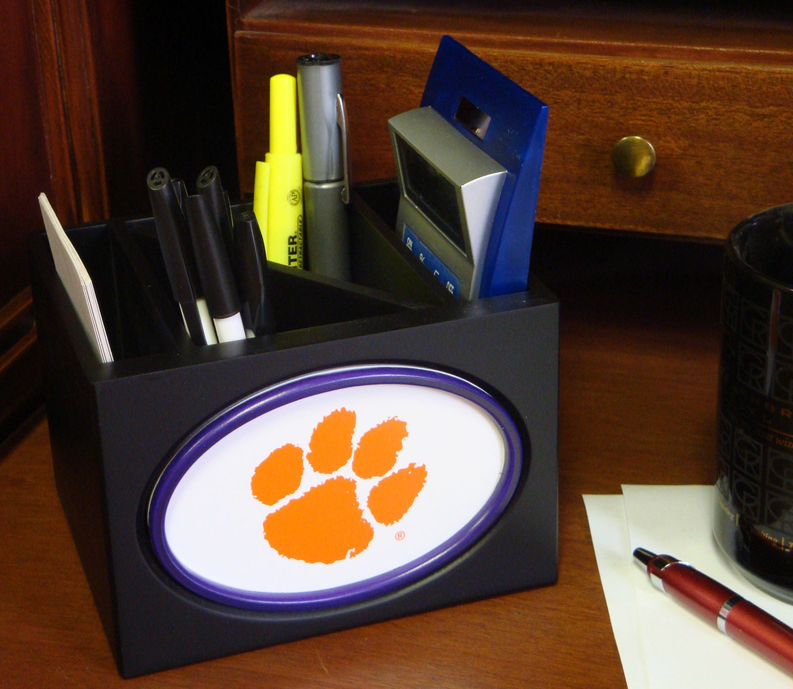 Fan Creations NCAA Desktop Organizer Clemson Tigers