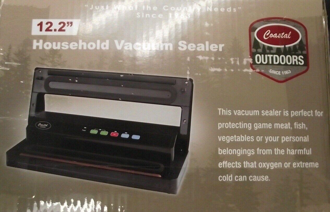 Coastal Products 061124-J 12" Household Vacuum Sealer Compact Design