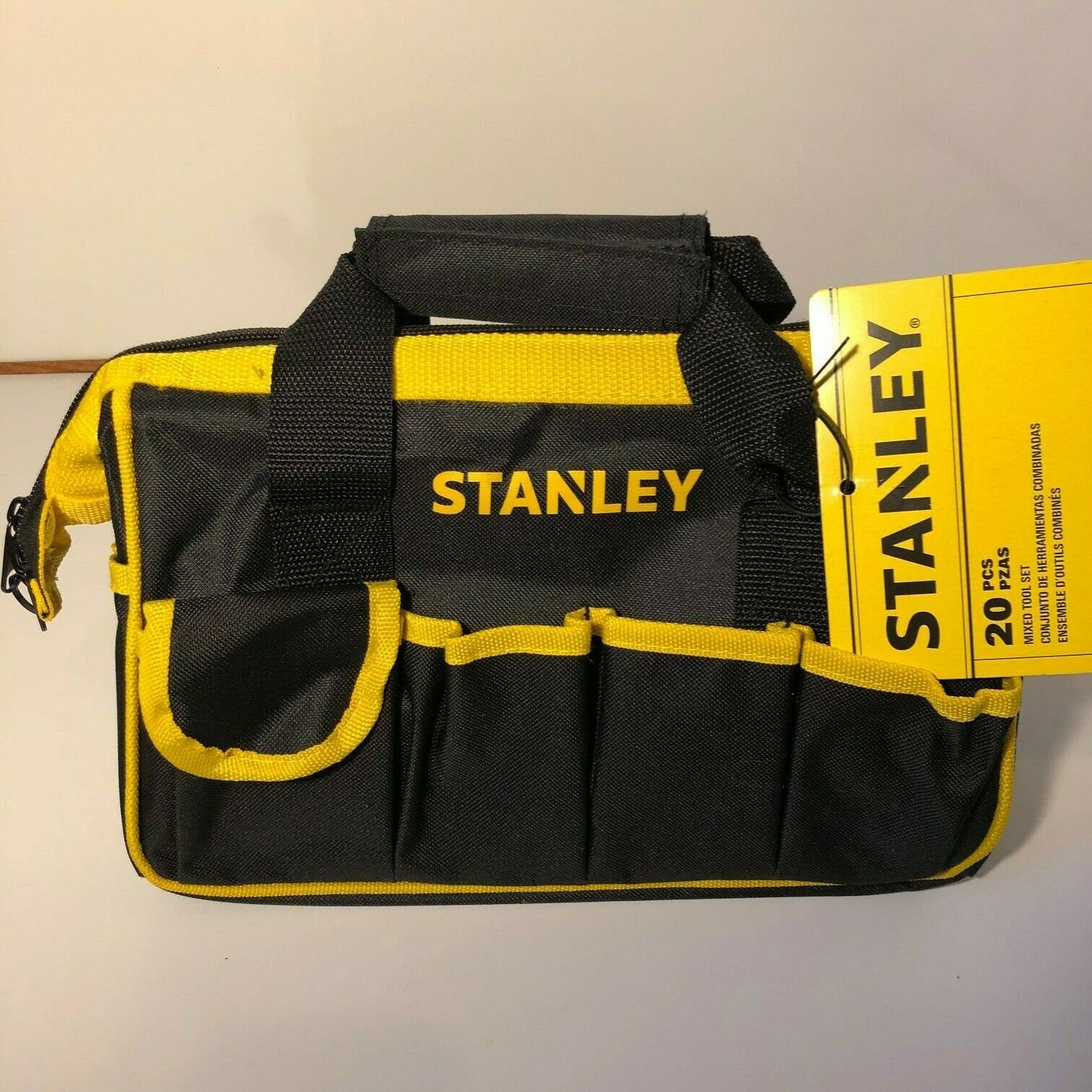 STANLEY STHT83219 20 Piece TOOL BAG Homeowners Tool Kit