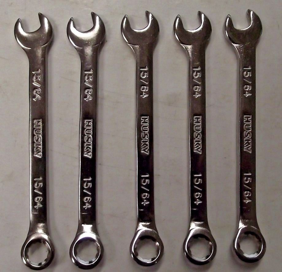 Husky HM6230B0 15/64" 12pt Combination Wrench 5pcs.