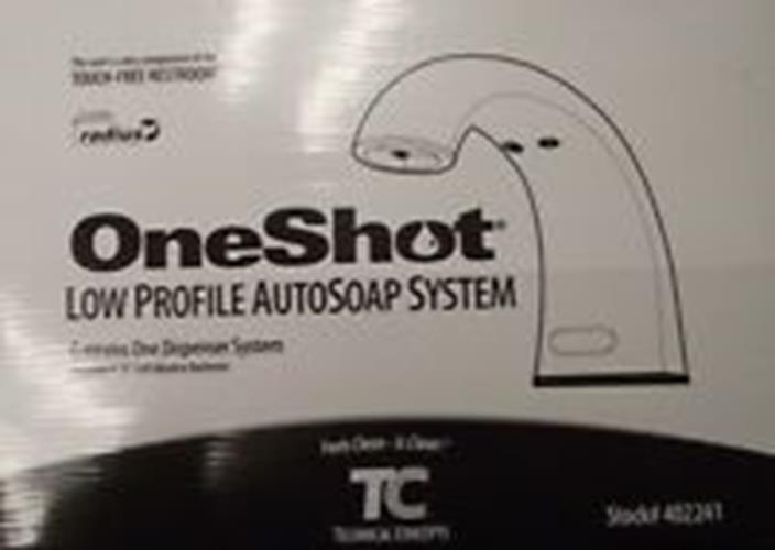 One Shot 402241 Low Profile Autosoap System Technical Concept 4pcs.