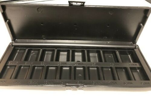KD Metric Socket Storage Case CASE ONLY NO TOOLS 9271110 18 Spaces