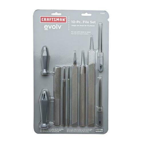 Craftsman 31325 Evolv 10 pc. File Set