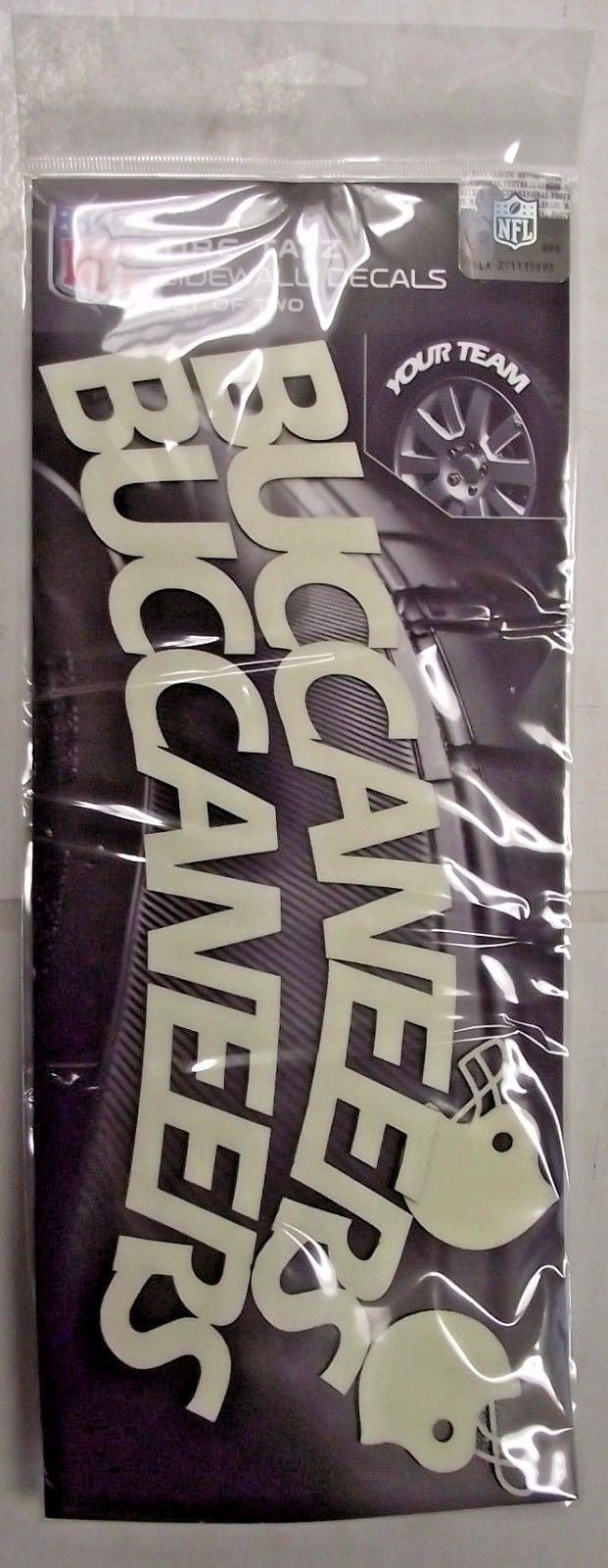 NCAA, MLB, NFL Tire Tatz Sidewall Car Truck Auto Decals Set of 2 USA