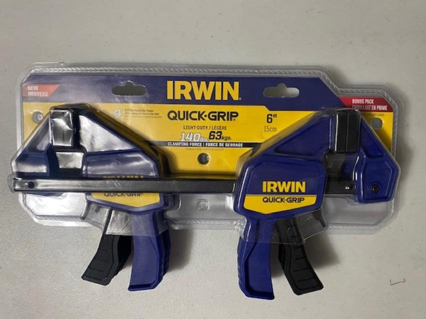 IRWIN QUICK-GRIP 1964758 Clamps One-Handed Mini Bar 6" 4-Pack