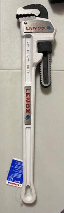 Lenox 23817 24" Heavy Duty Pipe Wrench