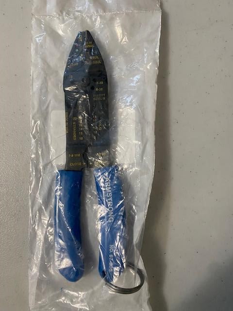 Armstrong 67-905th Wire Stripping Crimping Pliers THR Ready USA